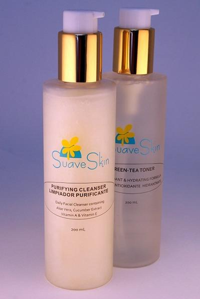ultrasound high facial frequency Toner & Green Cleanser Facial Package  Care  Tea Facial